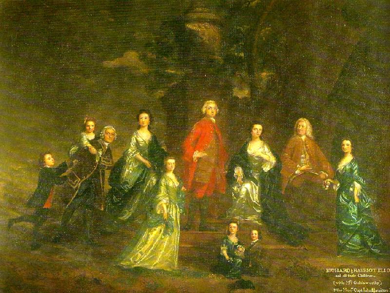 Sir Joshua Reynolds the eliot family